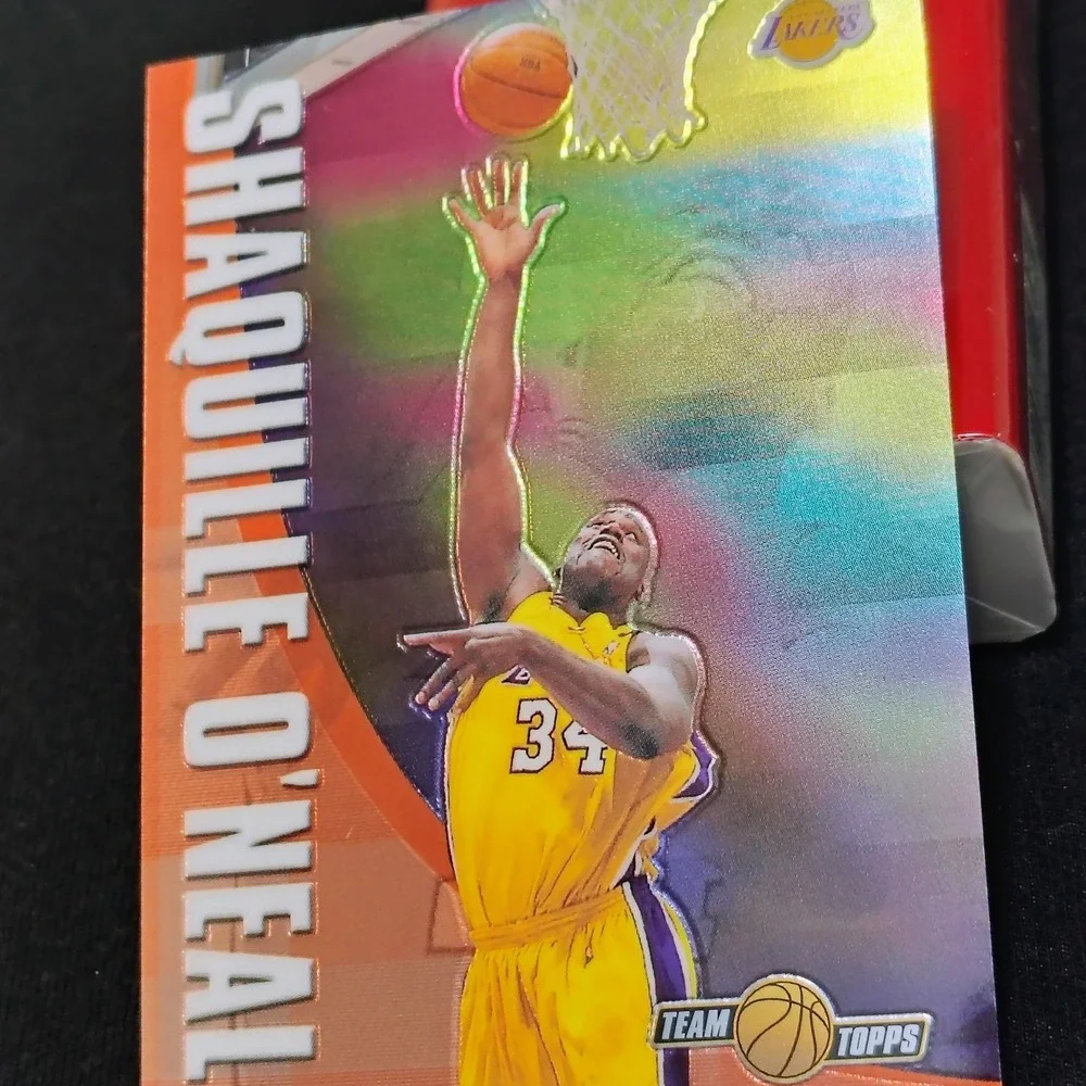 Shaquille‎ O'Neal Topps Chrome 2000 Team Topps TT1 Los Angeles Lakers Basketball